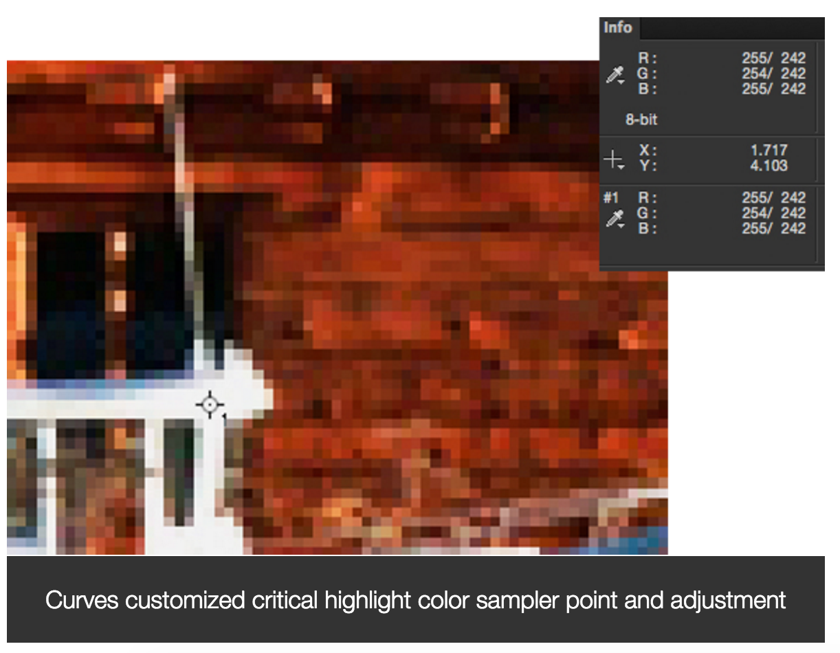 use photoshop curves instead of levels