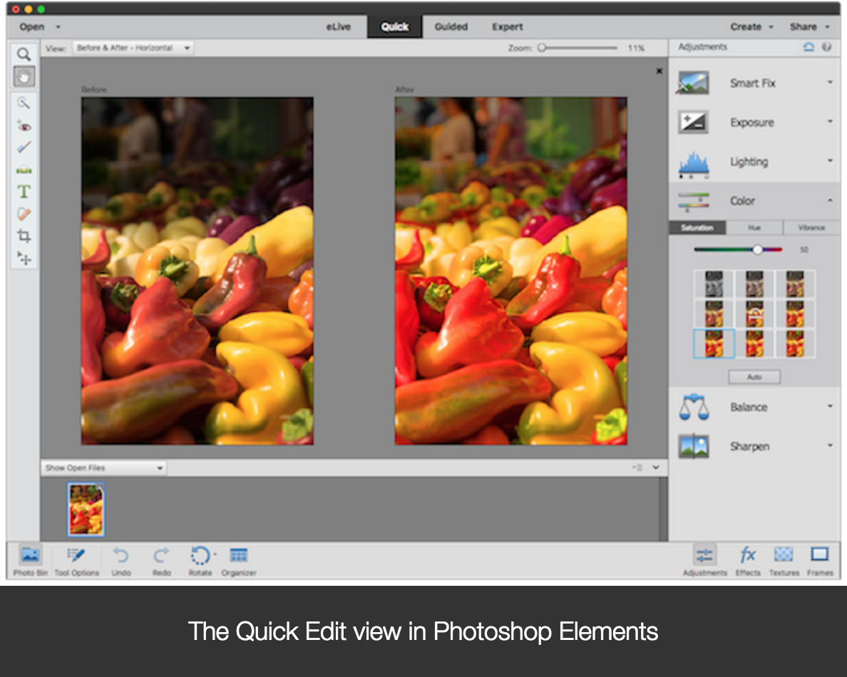 photoshop elements vs photoshop cc