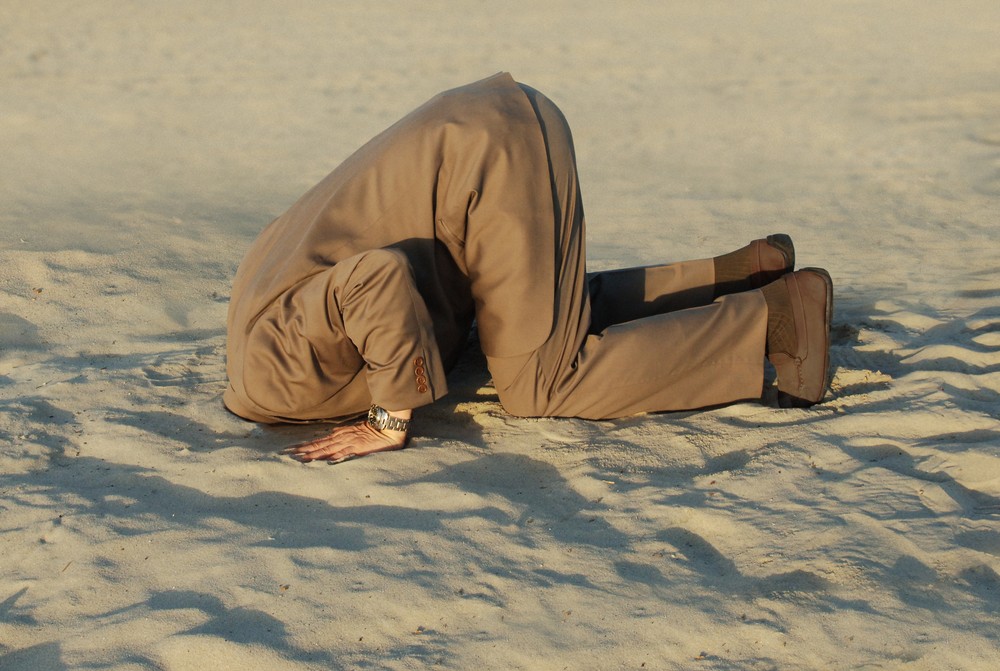Dealing with infosec by burying your head in the sand