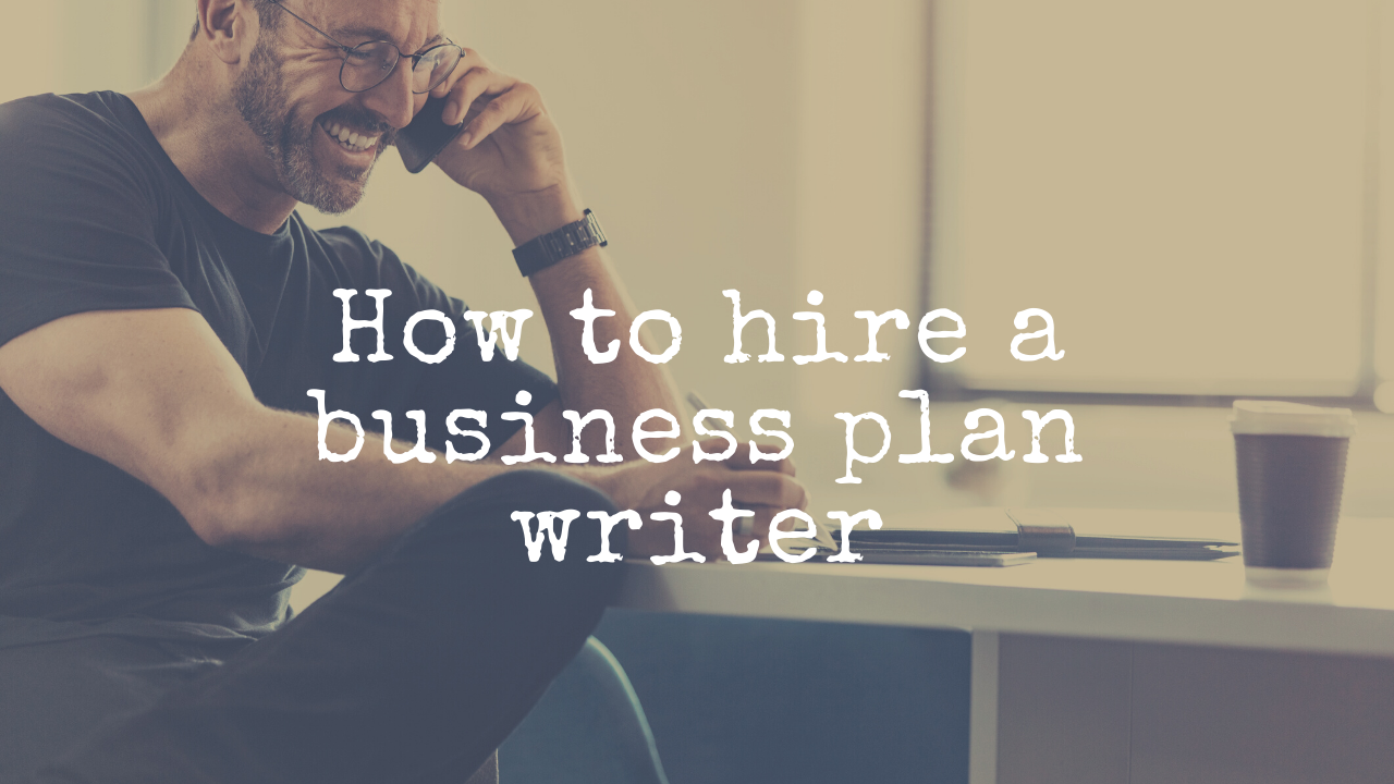 hire a business plan writer