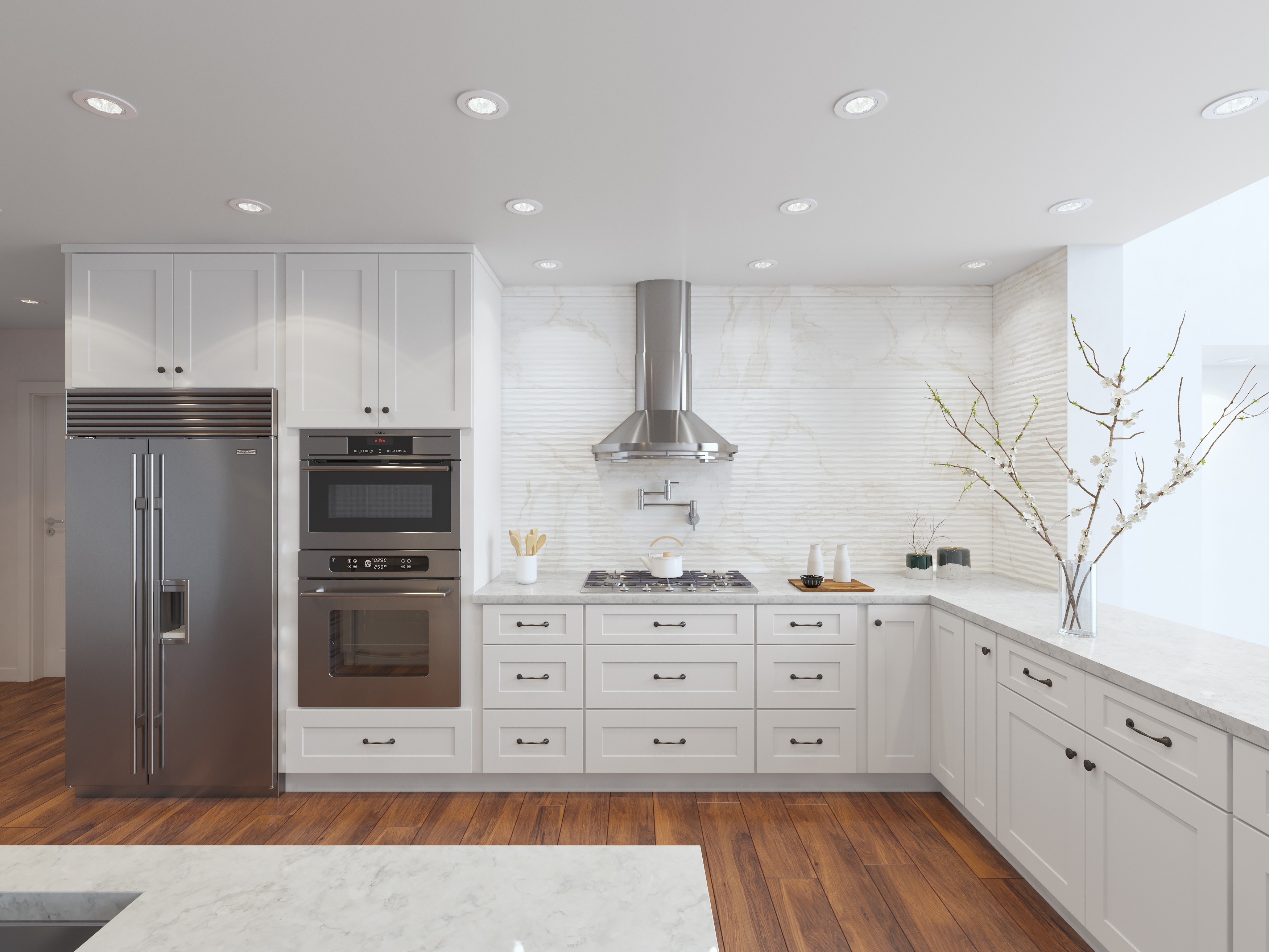 Addo Visualization Kitchen Cabinets 3d Rendering Linkedin