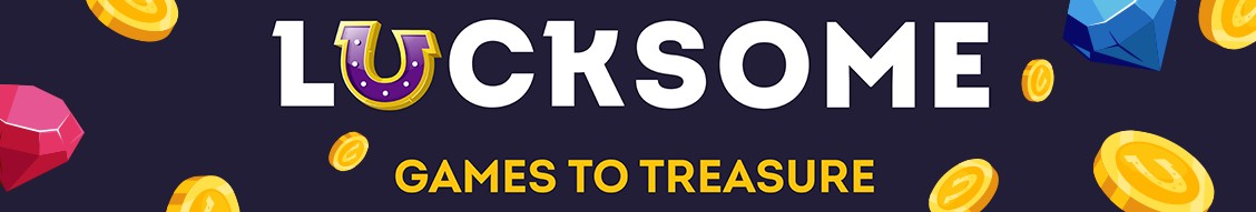 Lucksome logo banner