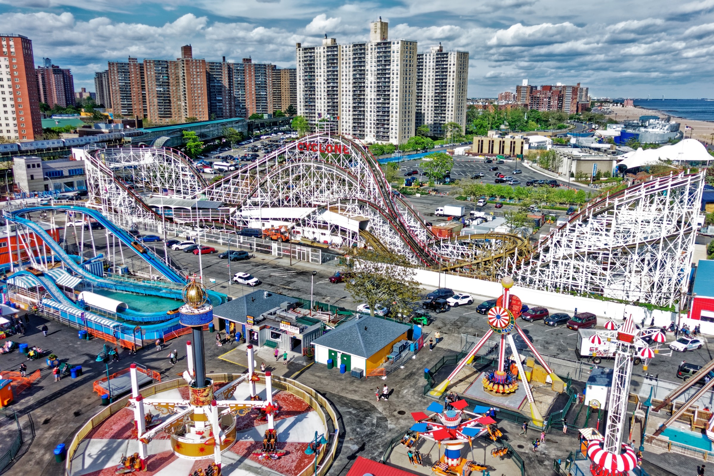 Luna Park In Coney Island Coney Island Rides