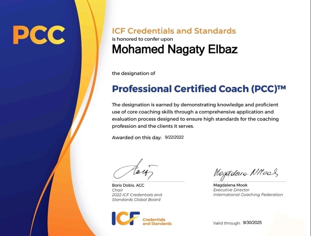 MhMd El Baz MBA APTD PCC CCSP GCDF ACIM on LinkedIn: #pcc # MhMd El Baz MBA APTD PCC CCSP GCDF ACIM on LinkedIn: #pcc #