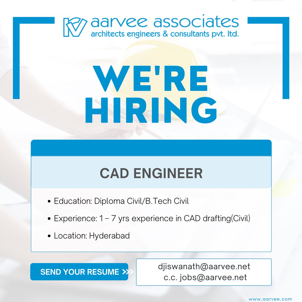 aarvee-associates-linkedin-hiring-cadengineer-civilengineeringjobs-43