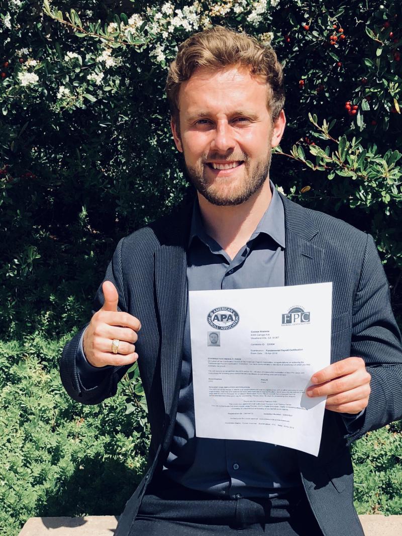 Connor Kramme FPC on LinkedIn: Well I passed the Fundamental Payroll Connor Kramme FPC on LinkedIn: Well I passed the Fundamental Payroll