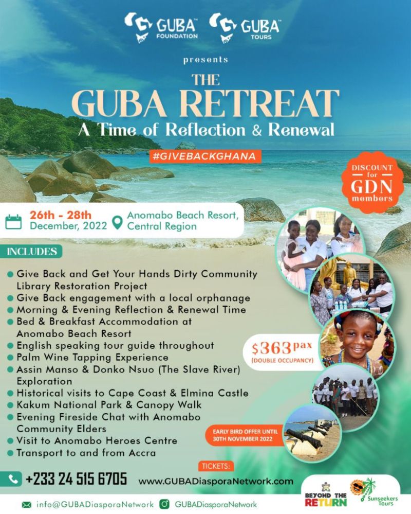 GUBA is proud to present this 2-night 3-day Reflection & Renewal Retreat