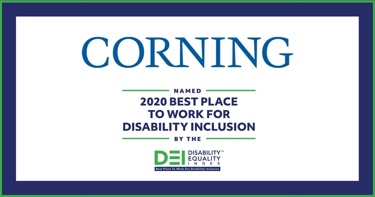 Corning Incorporated on LinkedIn: #BestPlacetoWork #DisabilityInclusion