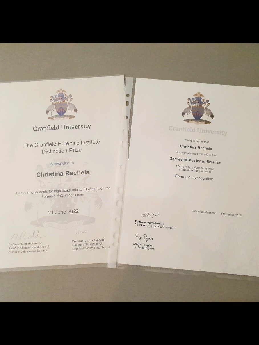 Christina Recheis on LinkedIn: Finally recieved my MSc Degree Christina Recheis on LinkedIn: Finally recieved my MSc Degree