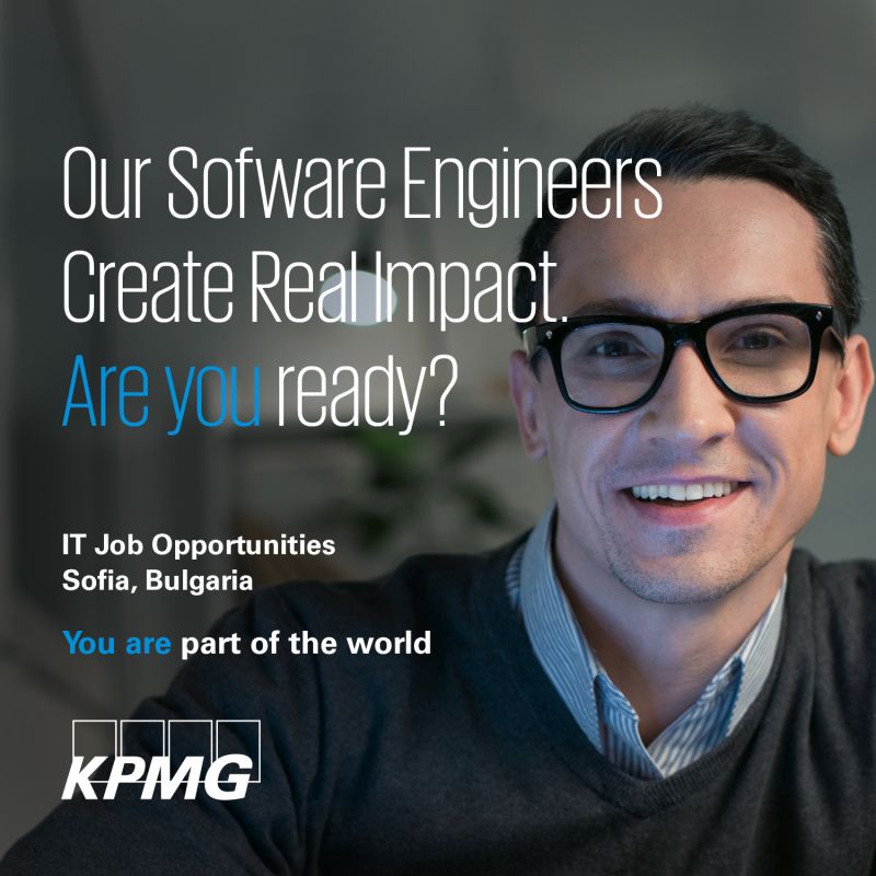 KPMG IT Service OOD LinkedIn’de Are you looking for your next Software
