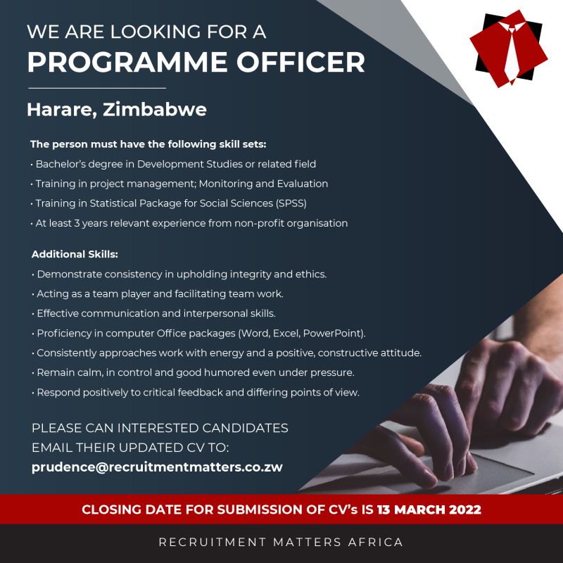 Sex and submissions in Harare