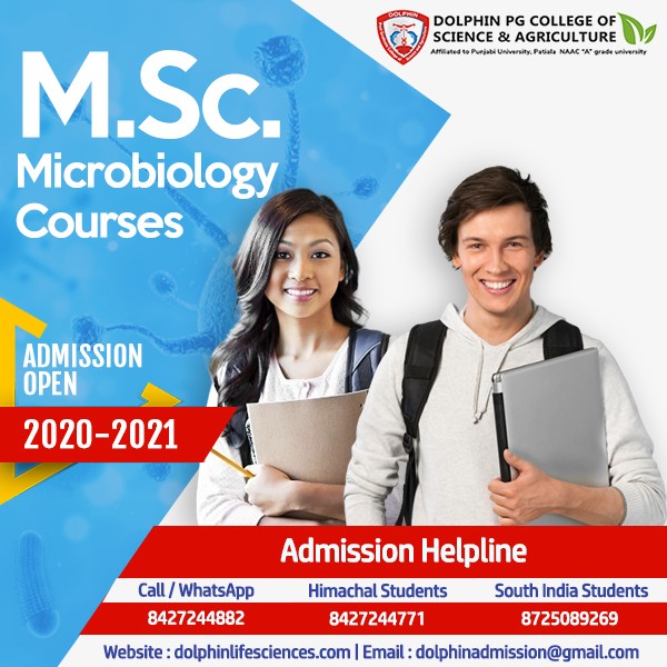 integrated msc phd in microbiology colleges in india