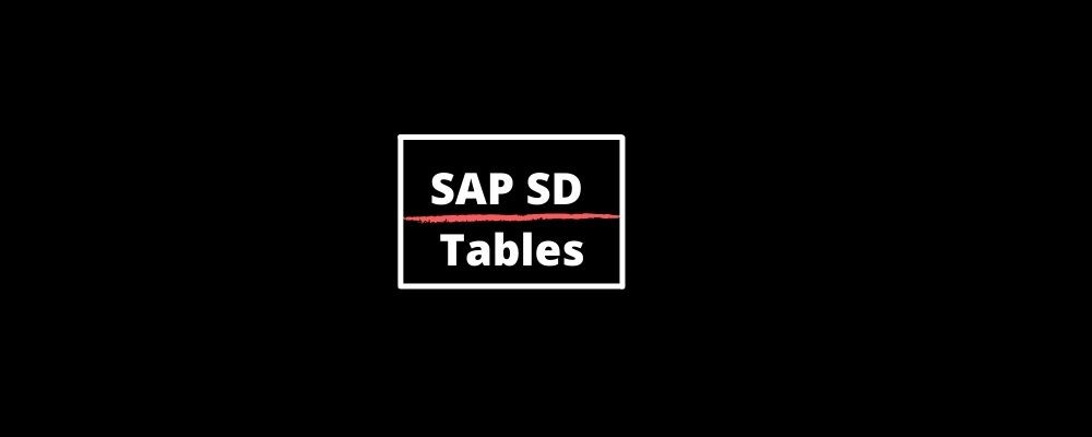 Actuator drifting Go through SAP SD Tables