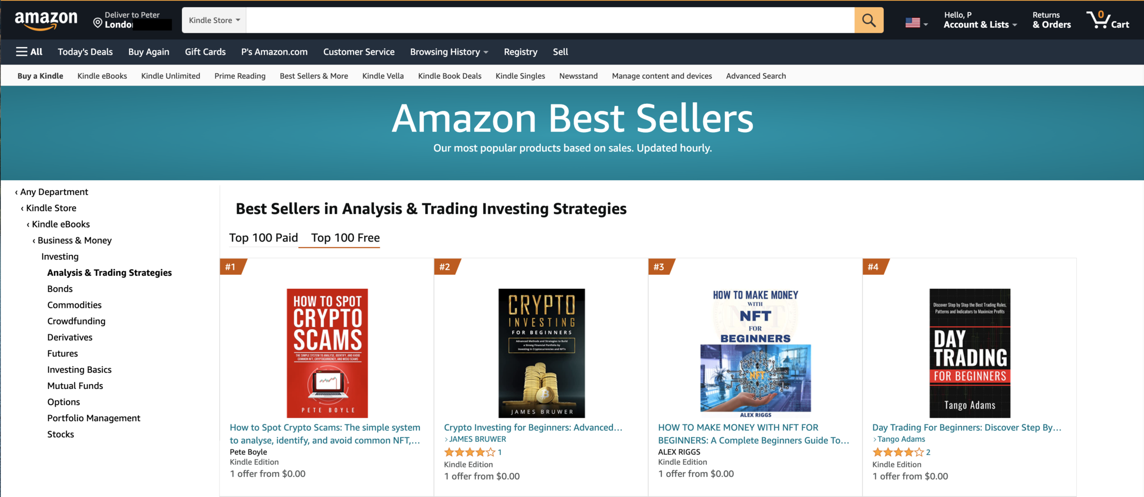 How to rank #1 on Amazon Kindle