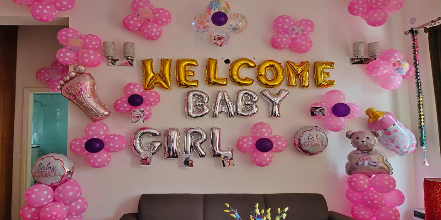7 Unfettable Baby Welcome Decorations At Home - Newborn Baby Welcome Home Decoration