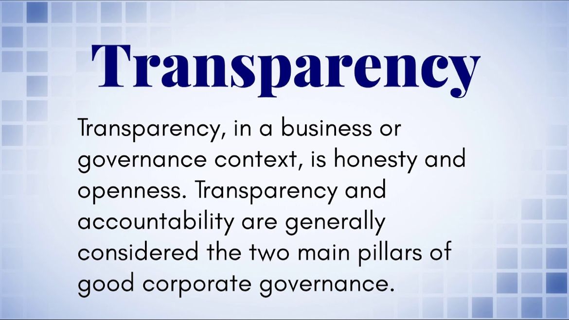 Caroline Martinelli on LinkedIn: Transparency. One of the things I live