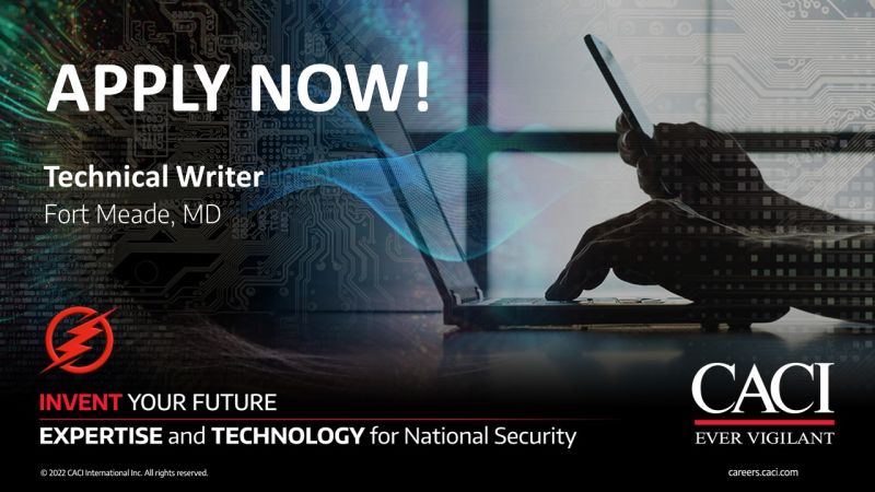 Kate Yost on LinkedIn: #techwriter #technicalwriter #caci Kate Yost on LinkedIn: #techwriter #technicalwriter #caci