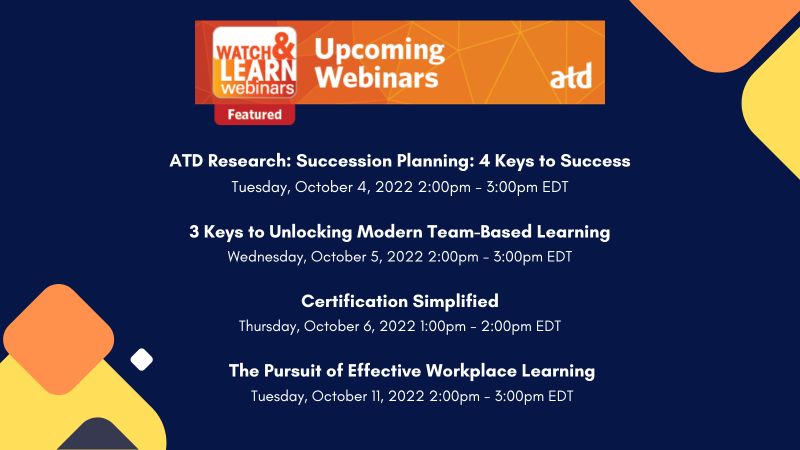 Association for Talent Development (ATD) on LinkedIn: #atd #free # Association for Talent Development (ATD) on LinkedIn: #atd #free #