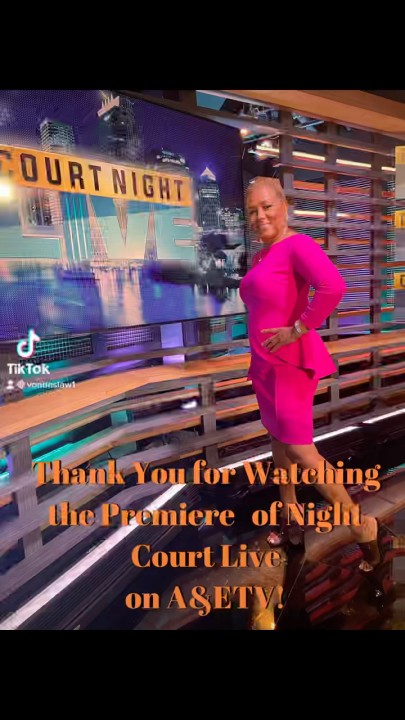 Vonda Evans on LinkedIn: Court Night Live Premeire on A E Thank You Vonda Evans on LinkedIn: Court Night Live Premeire on A E Thank You