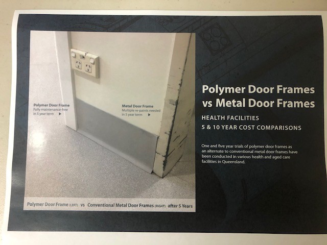 Polymer Door Frame vs Conventional Metal Door Frame