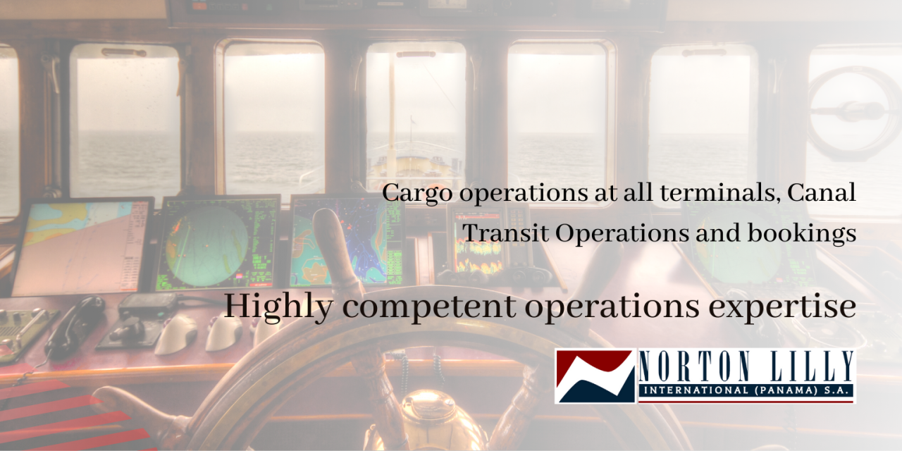 We are ready to assist on your Panama Canal Operations.
