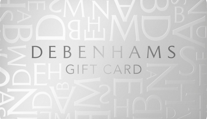 Order your Debenhams Gift Card from NGC Europe TODAY!