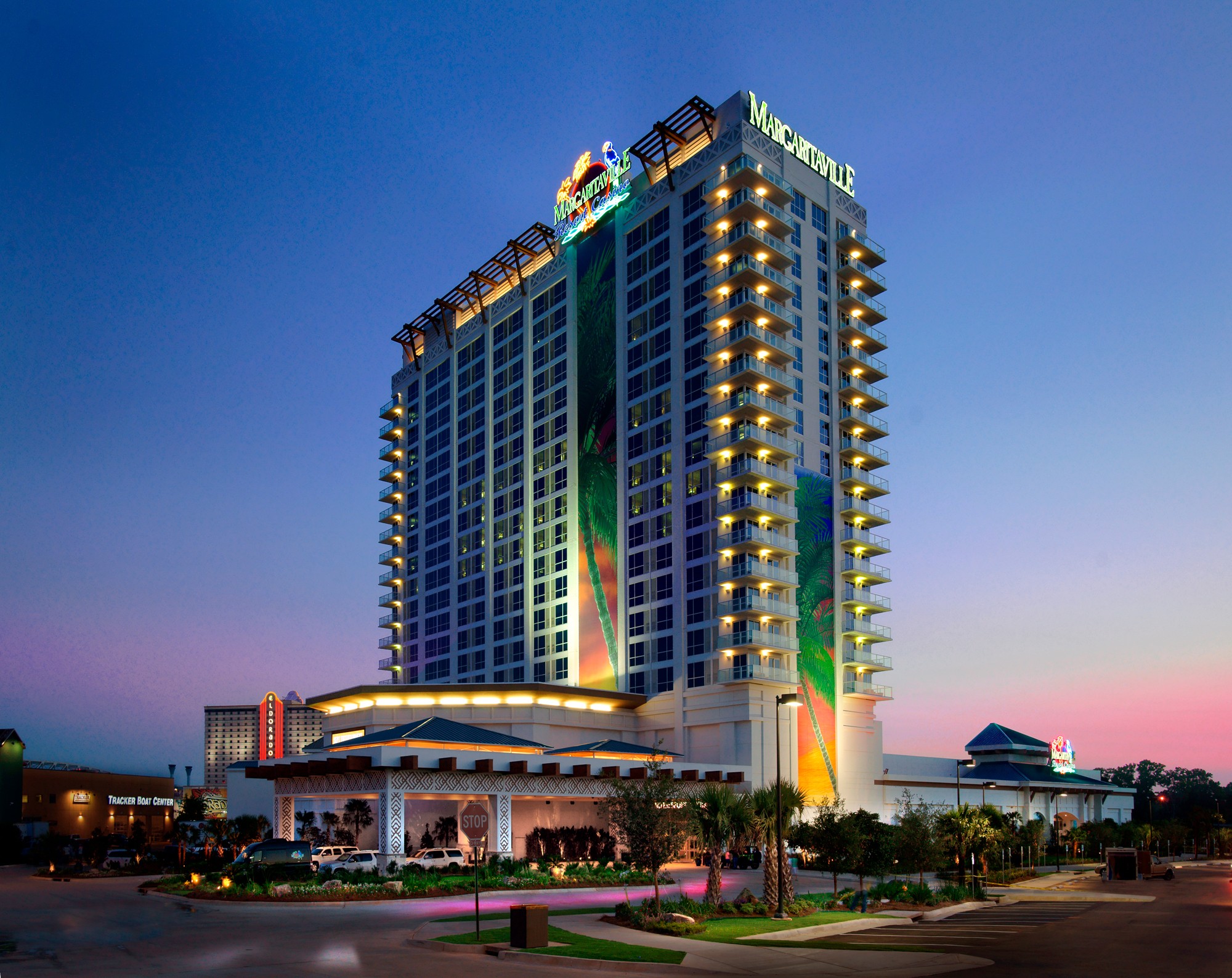 margaritaville resort casino , downtown grand hotel & casino