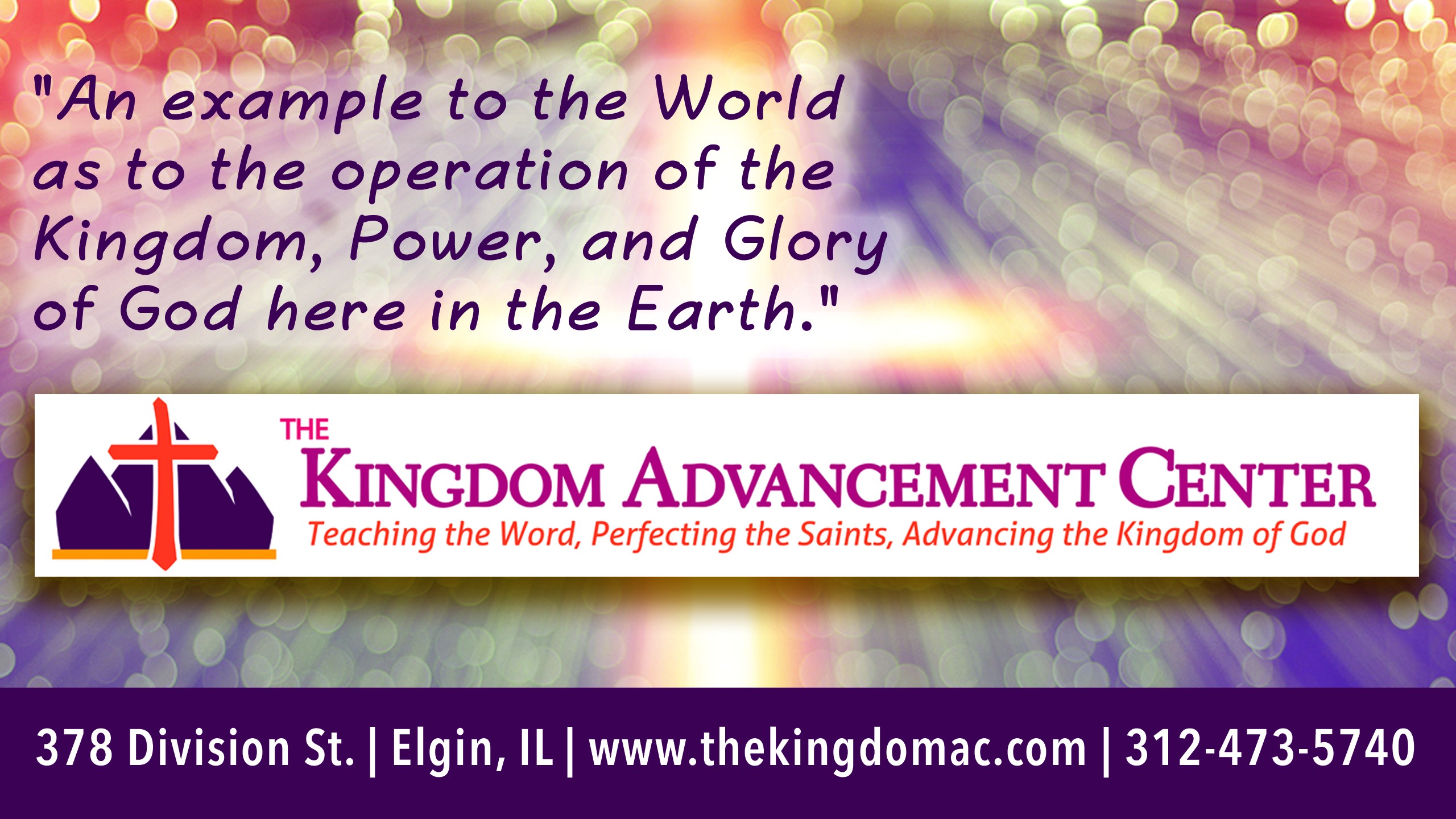 The Kingdom Advancement Center Linkedin