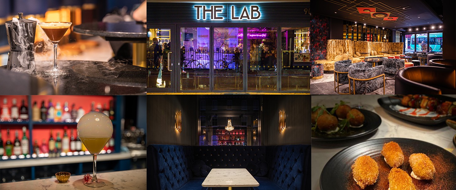 the lab bar and kitchen menu