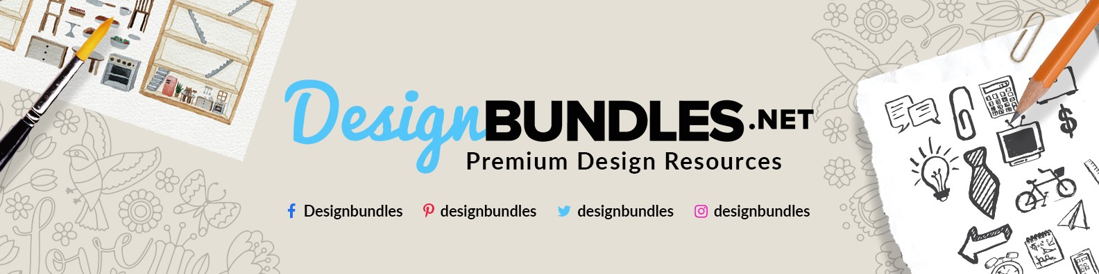 Download Free Design Bundles Linkedin PSD Mockup Template