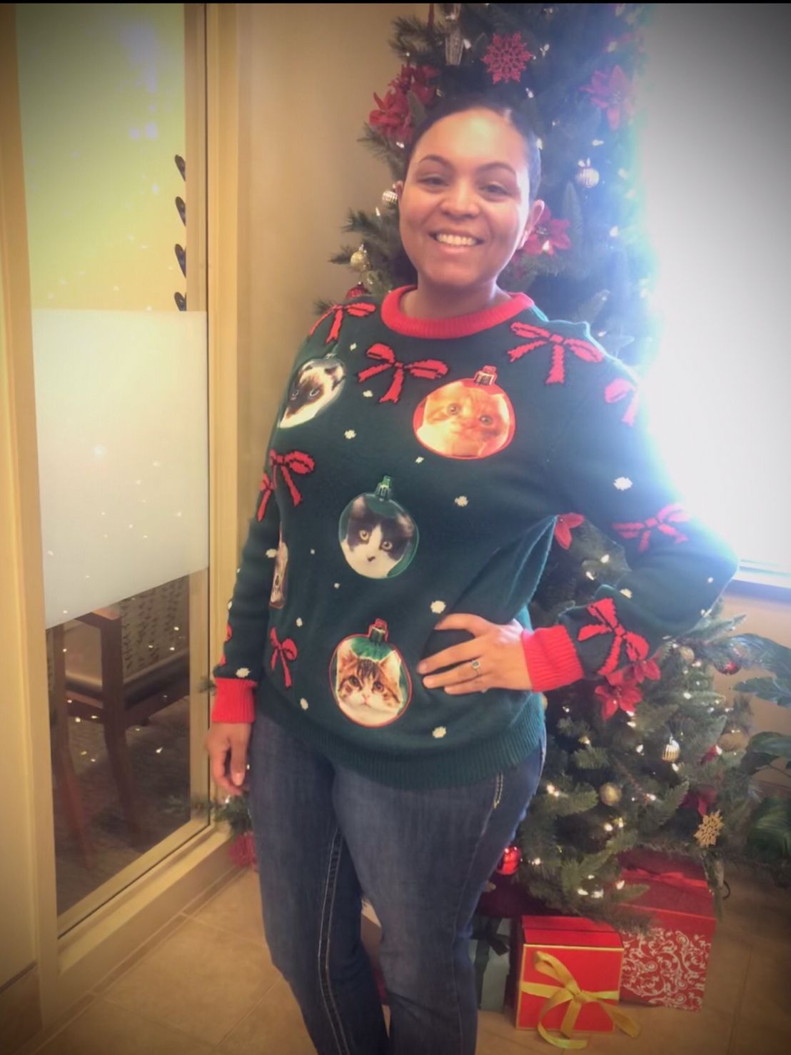 Tiffany Roe on LinkedIn: Ugly sweater contest at work yesterday