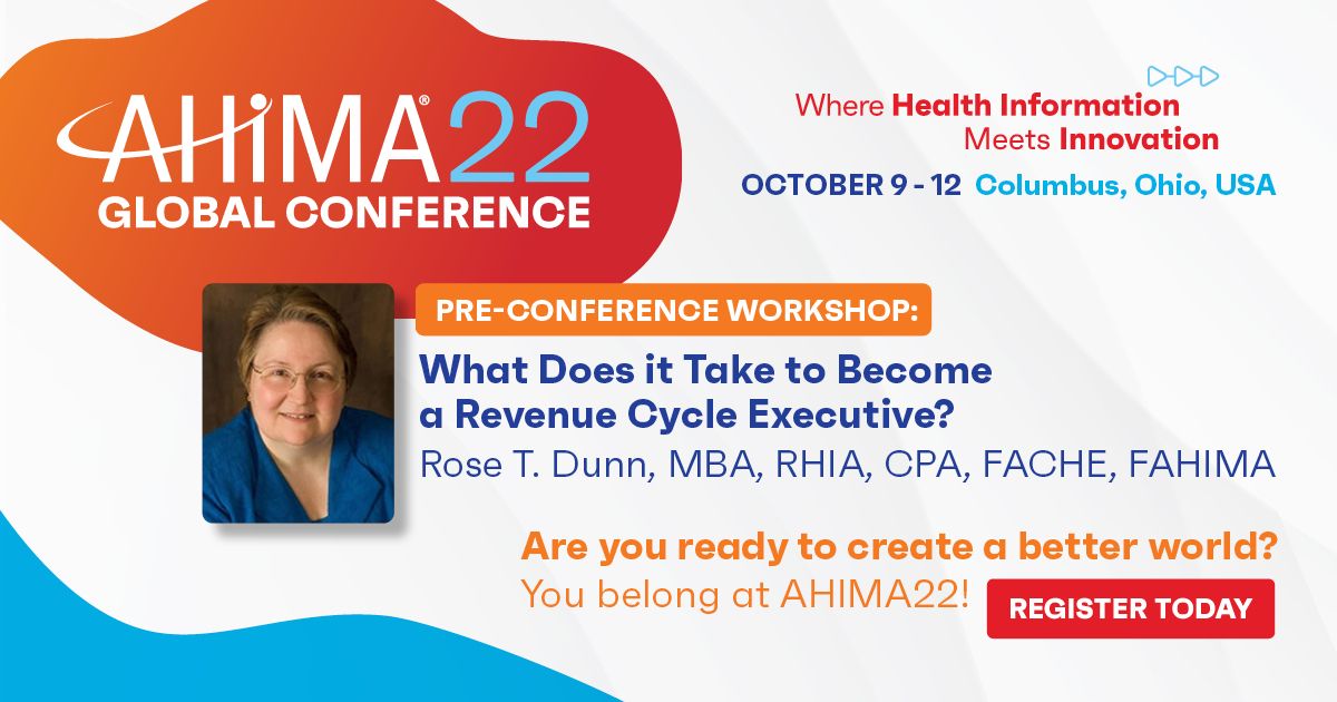 AHIMA on LinkedIn: AHIMA22 Features Pre-Conference Workshop โWhat Does ...