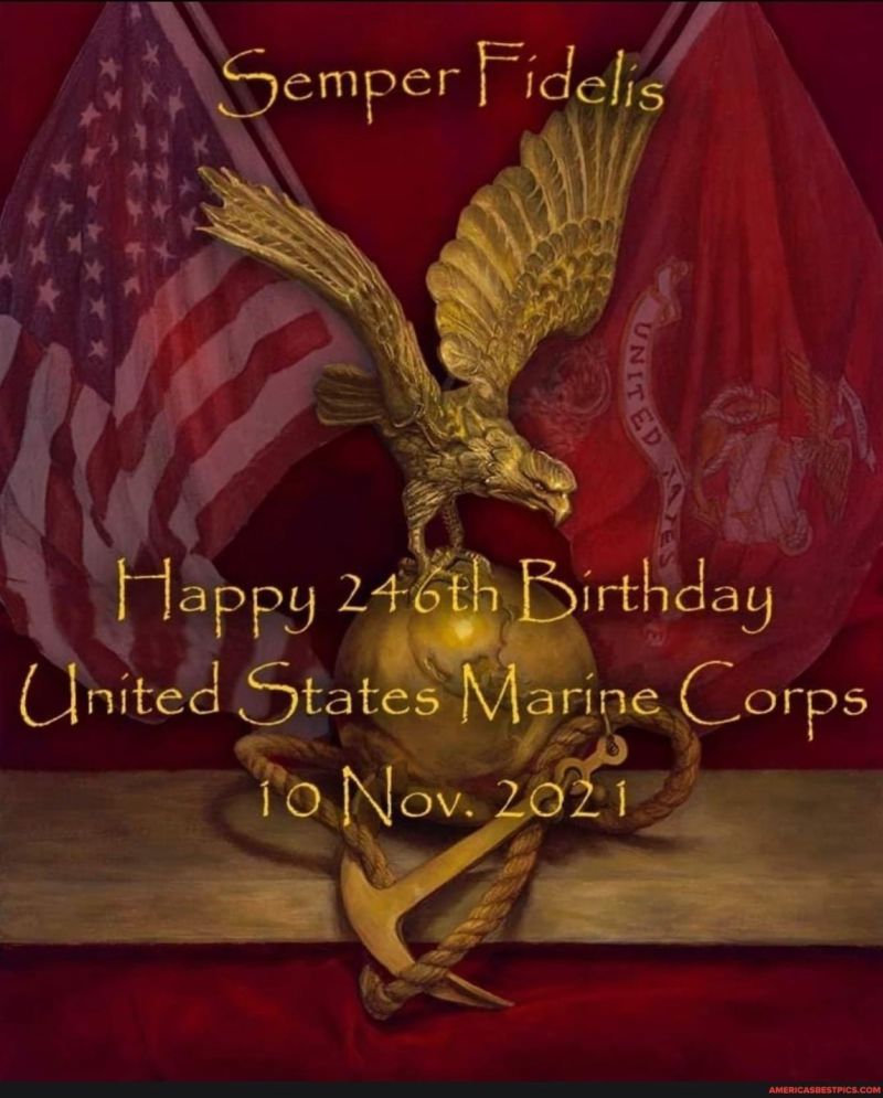 happy birthday marine corps 2021