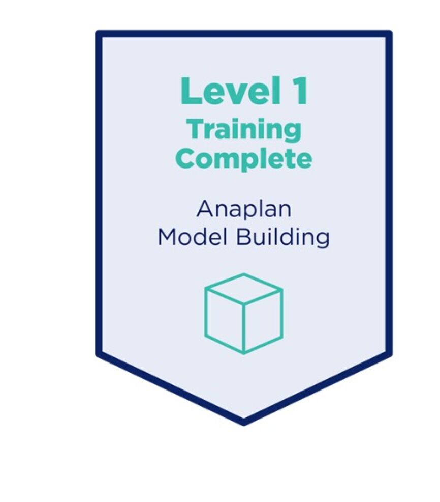 Sydney Halk on LinkedIn: View my Anaplan Level 1 Training Certification Sydney Halk on LinkedIn: View my Anaplan Level 1 Training Certification