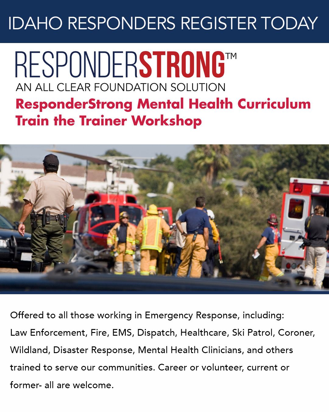 All Clear Foundation Supporting Emergency Responders on LinkedIn: # All Clear Foundation Supporting Emergency Responders on LinkedIn: #