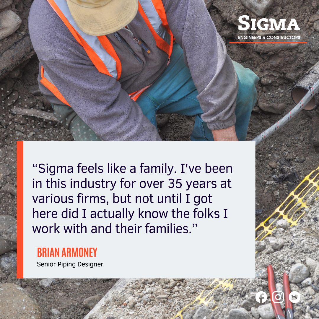 Sigma Engineers and Constructors, Inc. on LinkedIn: What Brian said!!