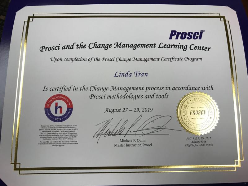 Linda Tran MHA MBA CLSSBB PMP® CPHM CCMP on LinkedIn: Thank you Linda Tran MHA MBA CLSSBB PMP® CPHM CCMP on LinkedIn: Thank you