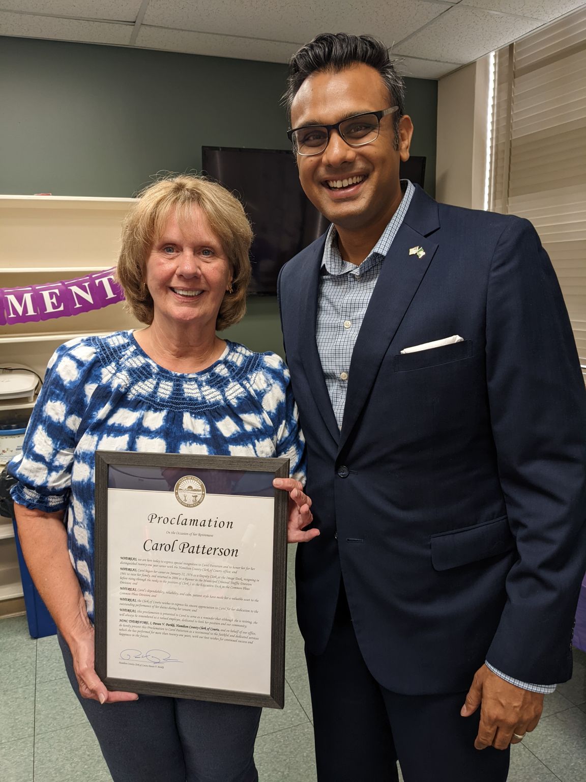 Hamilton County Clerk of Courts on LinkedIn: Congratulations to Carol Hamilton County Clerk of Courts on LinkedIn: Congratulations to Carol