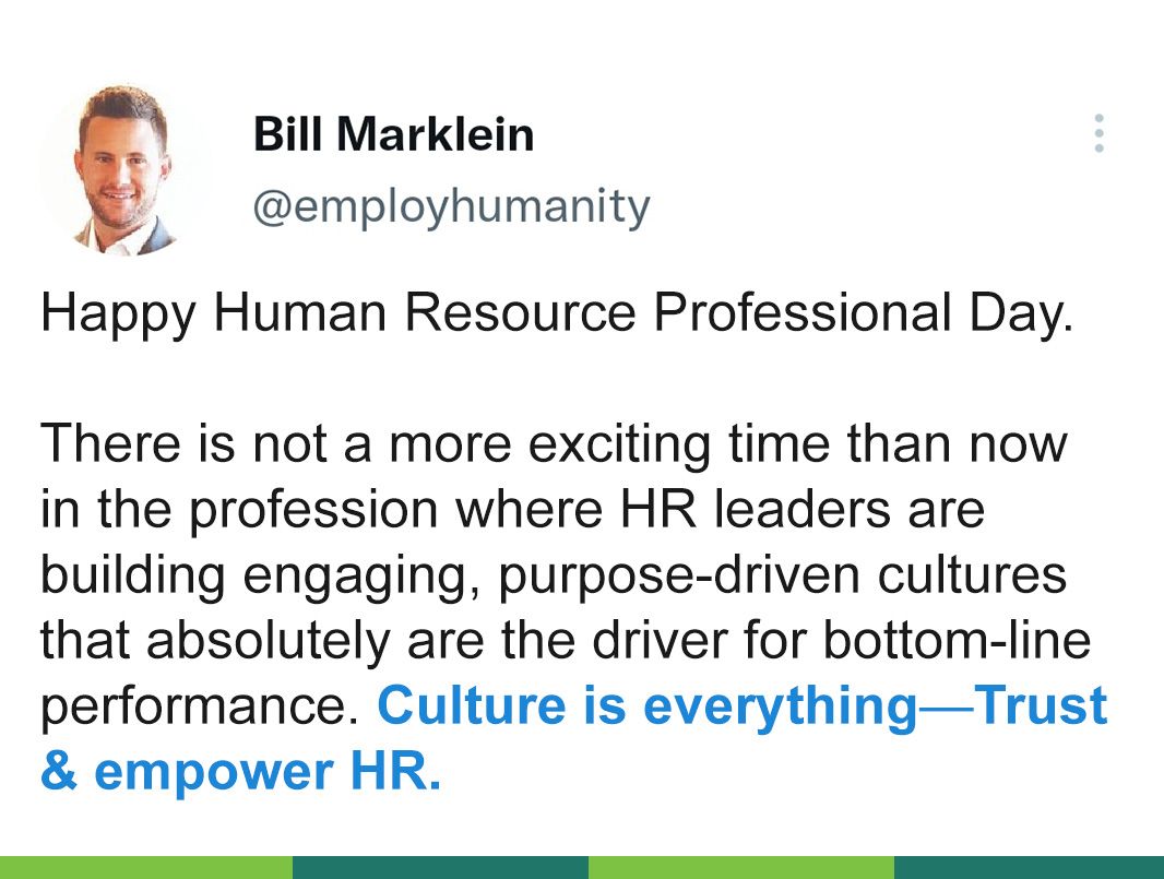 hr is not a profession