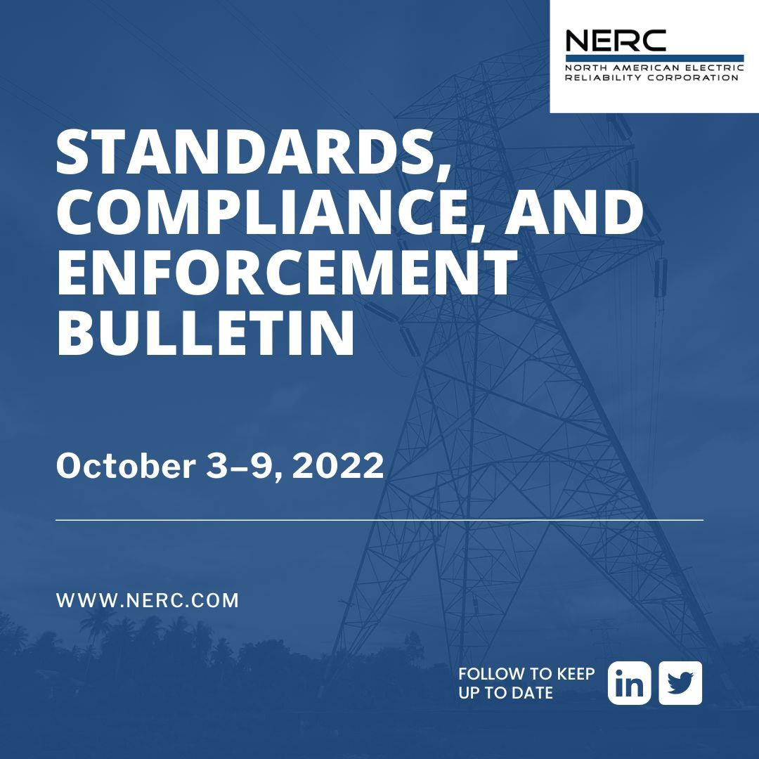 North American Electric Reliability Corporation (NERC) on LinkedIn: # North American Electric Reliability Corporation (NERC) on LinkedIn: #