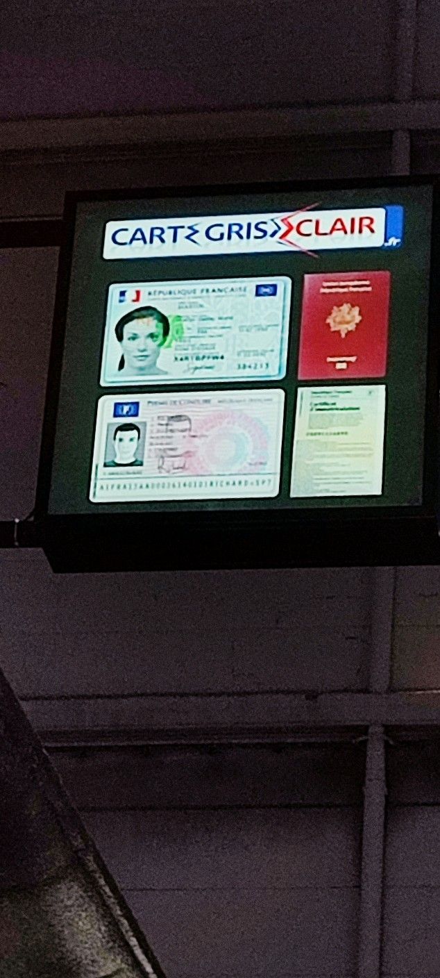 olympique marseille OM 01-03 protège carte grise d'identité permis passeport 