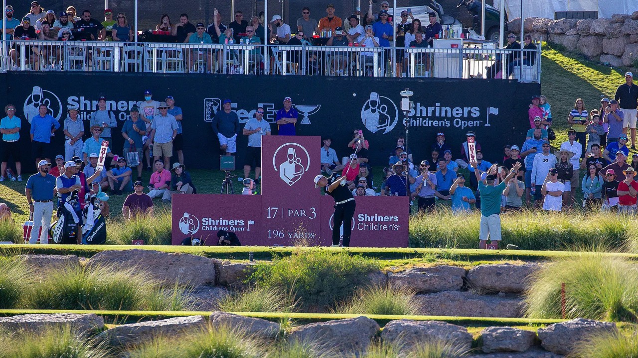 2022 Shriners Children's Open - LIVE | Friday tee times, how to watch