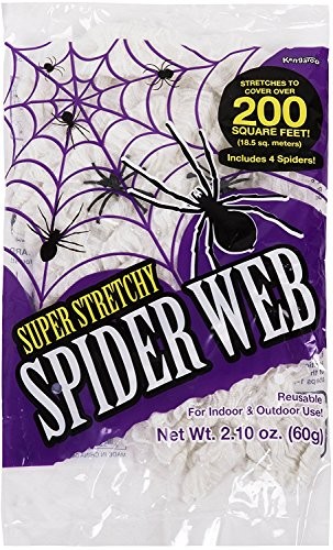800 sqft Halloween Stretch Spider Web Decorations Large Cobwebs for Indoor Outdoor Halloween Decorations Halloween Theme Party 