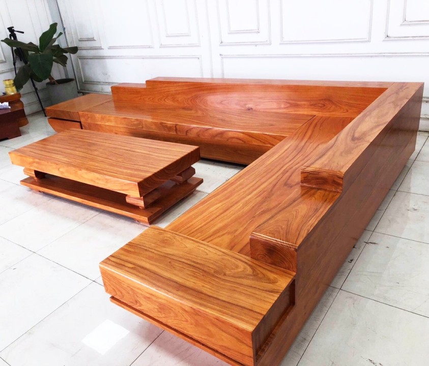 Showroom cửa hàng cung cấp mẫu Sofa gỗ tự nhiên đẹp, cao cấp tại HCM